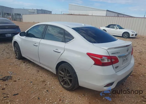 2016 Nissan Sentra Sr из США, поврежденный, VIN 3N1AB7AP9GY243201